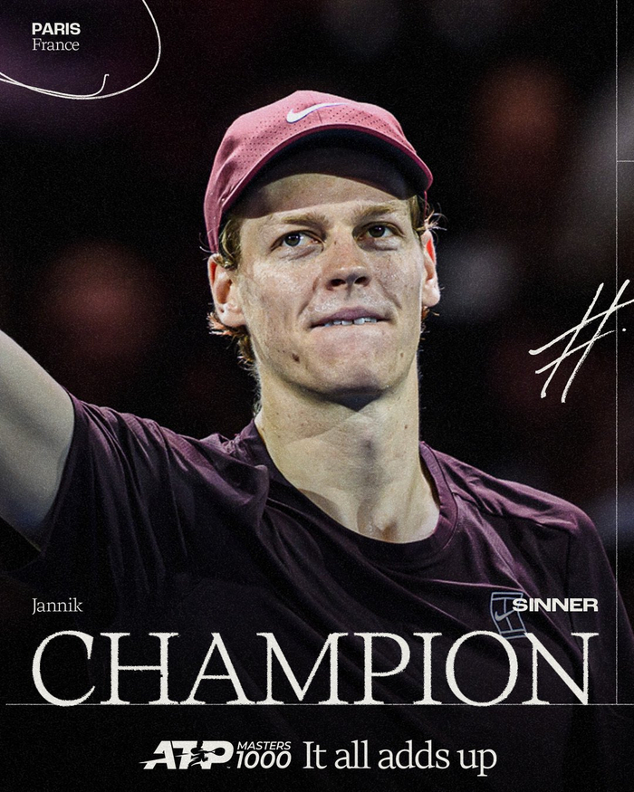 蒙特卡洛大师赛险胜美网，辛纳刷新纪录